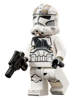 Clone Trooper Gunner (Phase 2) - Dirt Stains, Nougat Head, Helmet with Holes