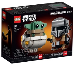 LEGO BrickHeadz - Mandalorianin i Dziecko