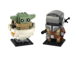 LEGO BrickHeadz - Mandalorianin i Dziecko